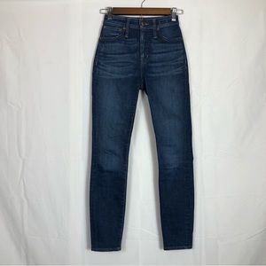 Madewell curvy high rise skinny size 23